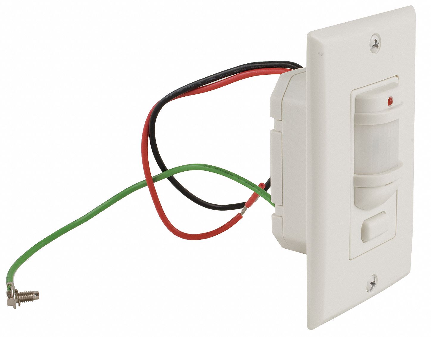 Occ.Sensor, Man On, Pass.IR, 1750SqFt, WH