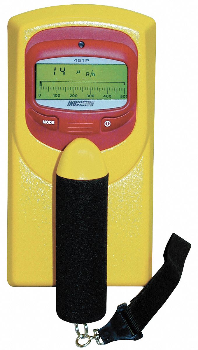 Pressurized uR Ion Chamber Survey Meter