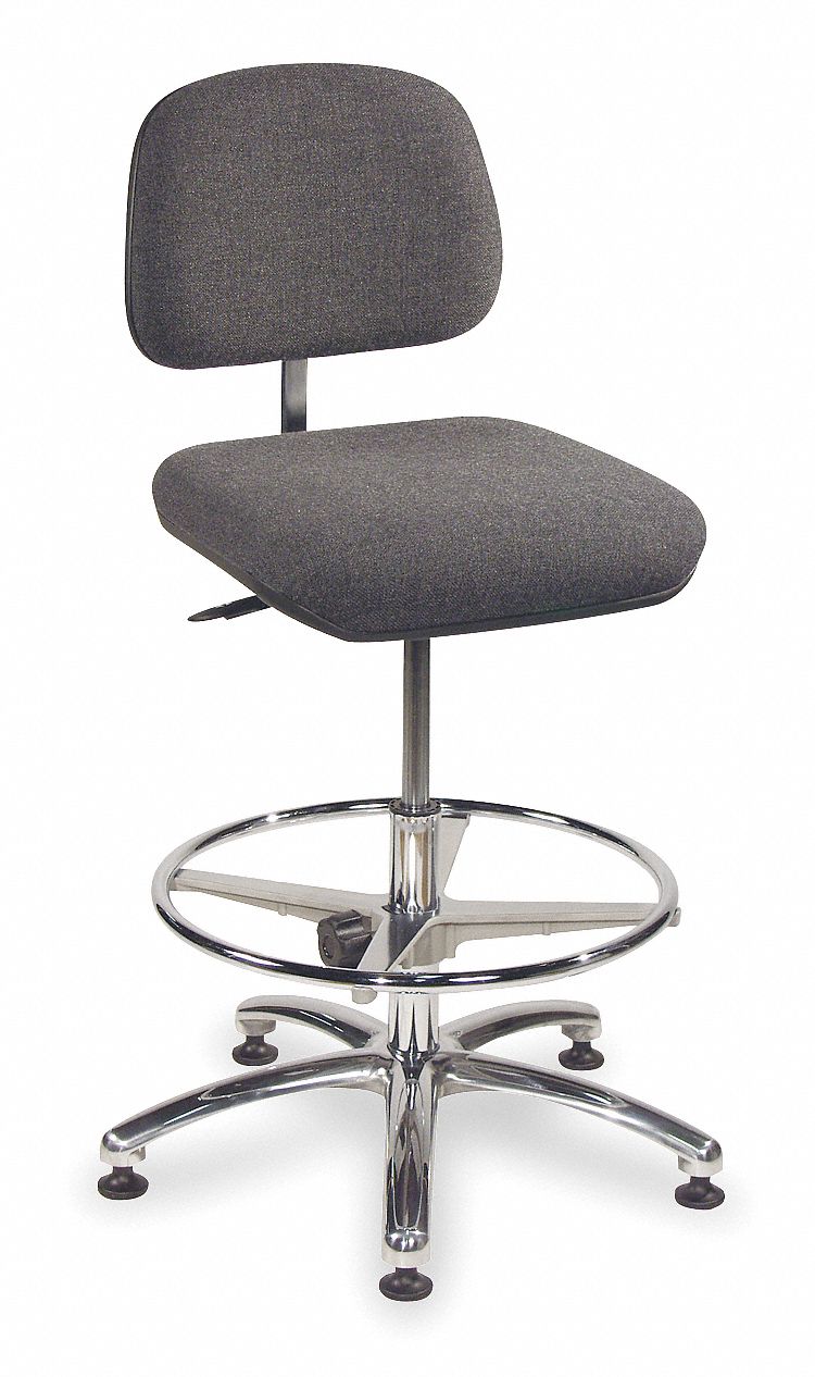 Chair, Adjustable 19 to 27In, Gray