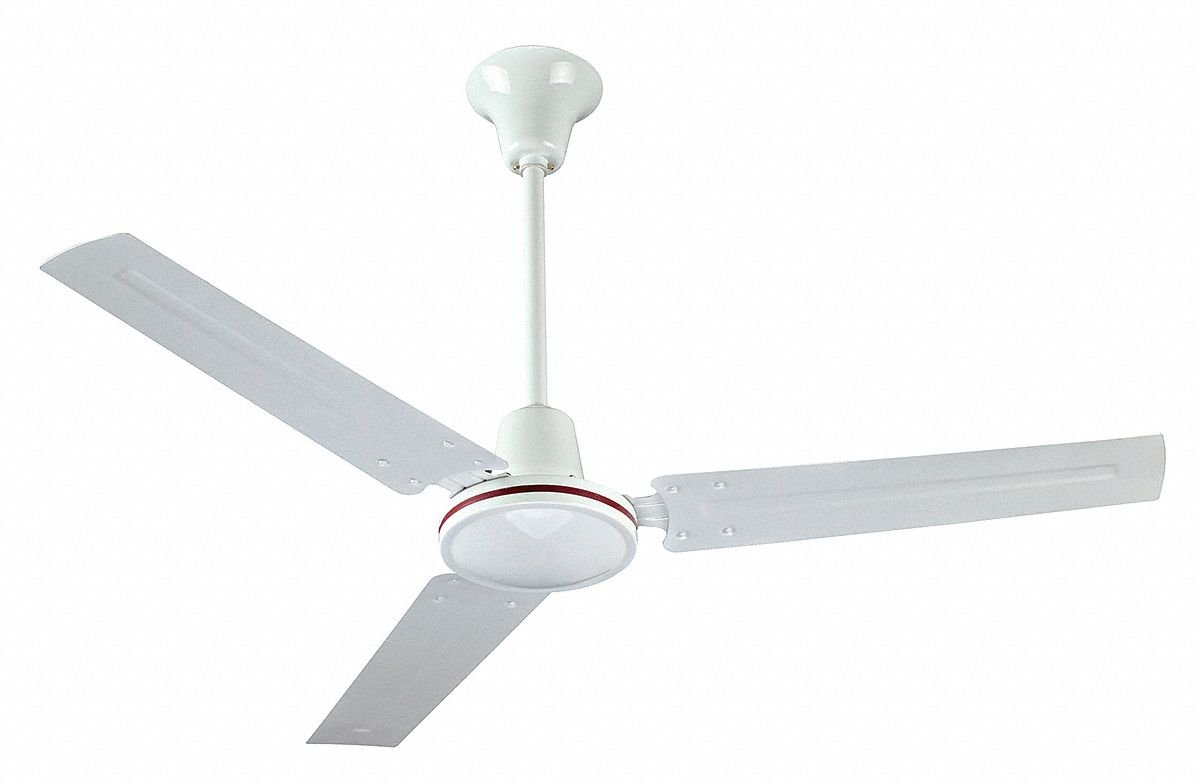Ceiling Fan, 60 In Dia., 120 V