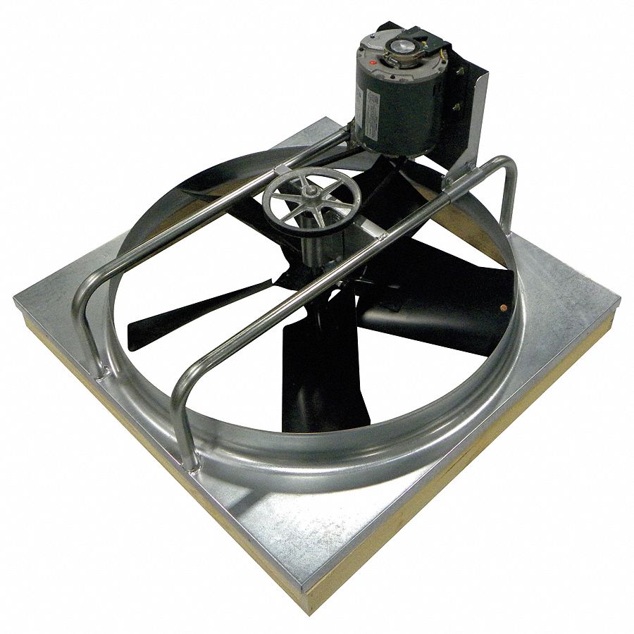 Whole House Fan, B/D, 36 In, 115 Volt