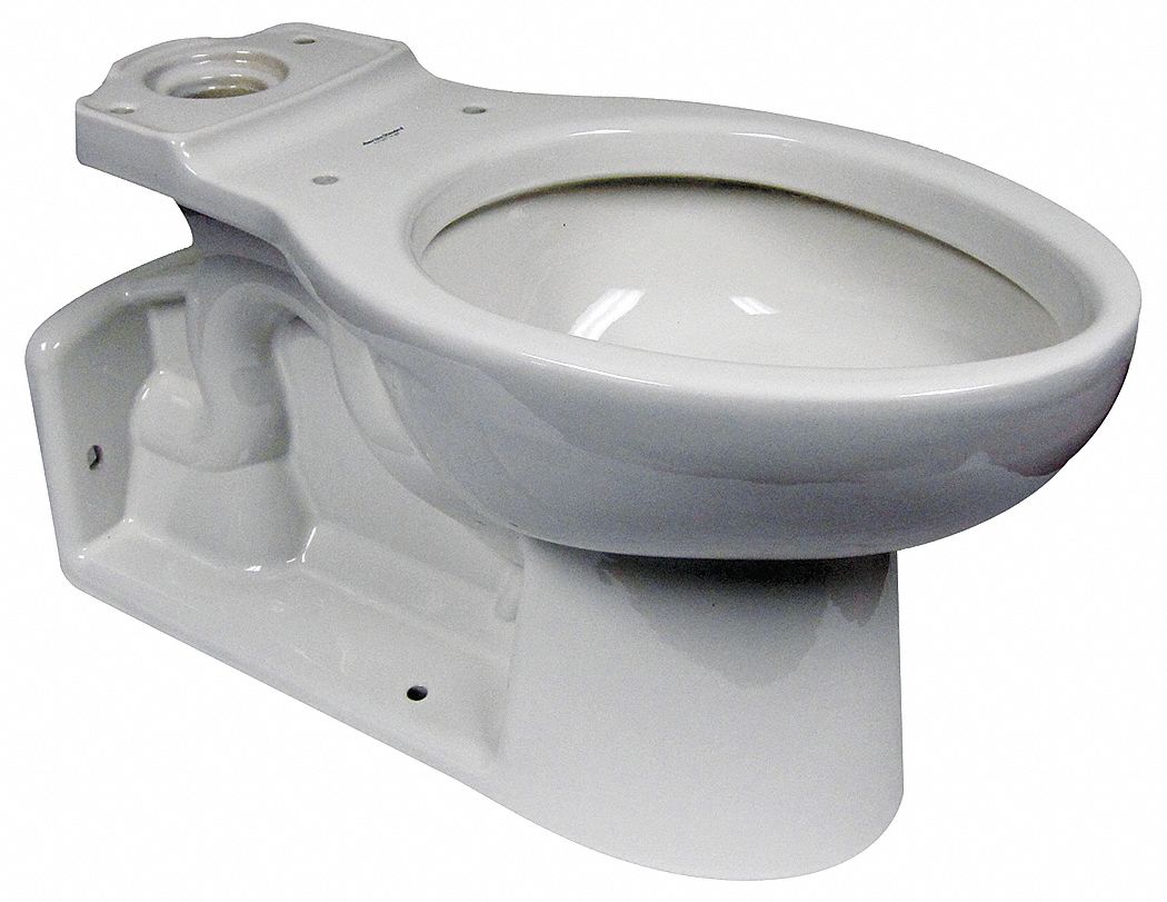 Toilet Bowl, Back Outlit, Pressure Assist