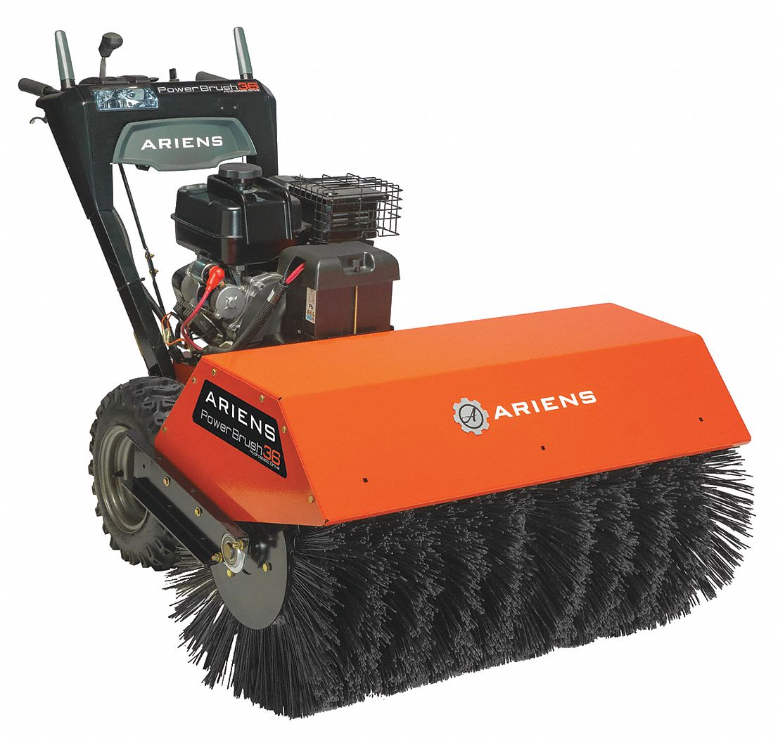 Power Brush Sweeper, 36 In., 265cc Engine