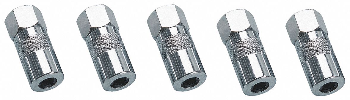 Hydraulic Grease Coupler, PK 5
