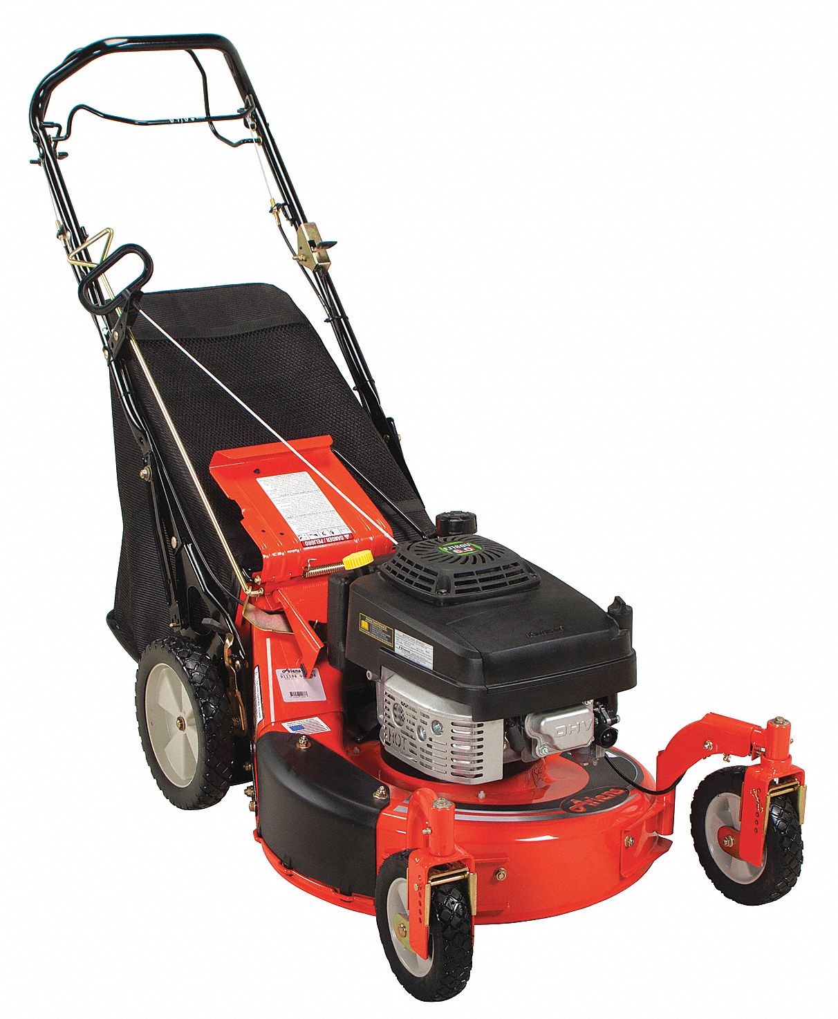 Lawn Mower, 21 In.Wide, 6HP, Variable Speed