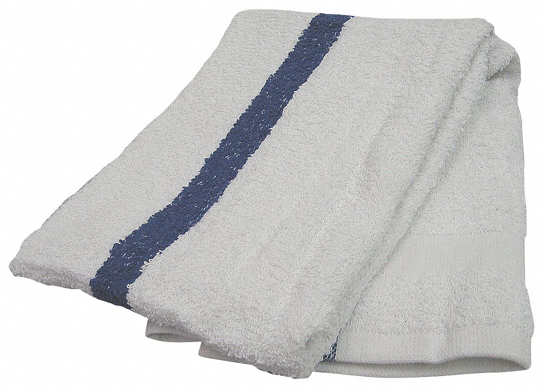 Pool/Spa Towel, 22x44 In., White, Pk 12