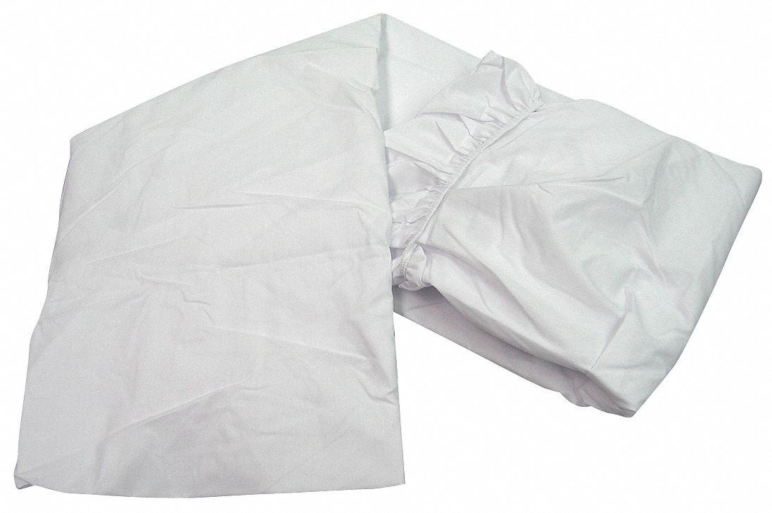 Bed Sheets, Full, 54x80 In., Pk 12