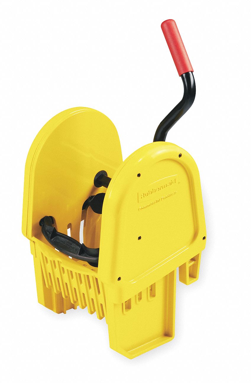 Mop Wringer, Down Press, 32 oz., Yellow