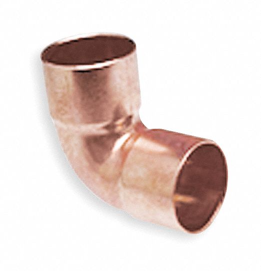 Elbow, 90 Deg, Close Rough, 1/2 In, Copper