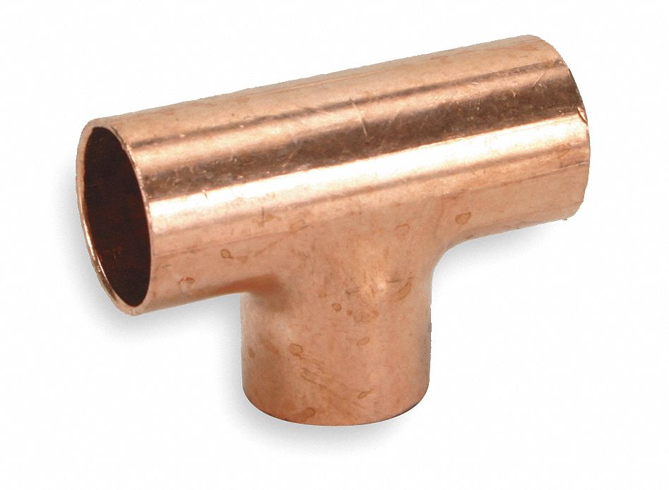 Tee, 3/4 In, Wrot Copper