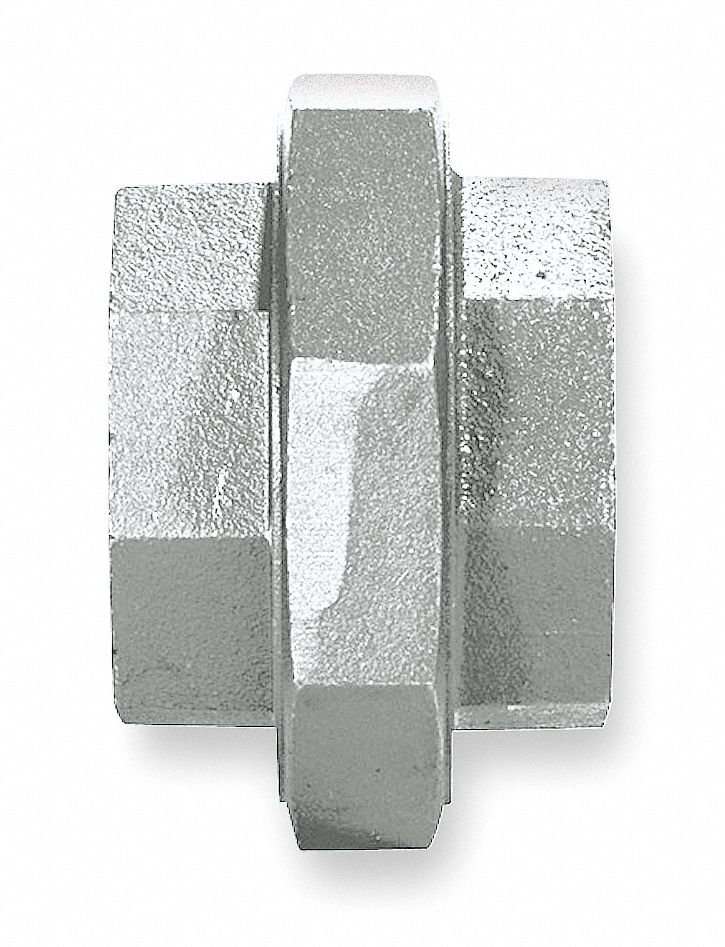 Union, 1/2 In, NPT, Malleable Iron