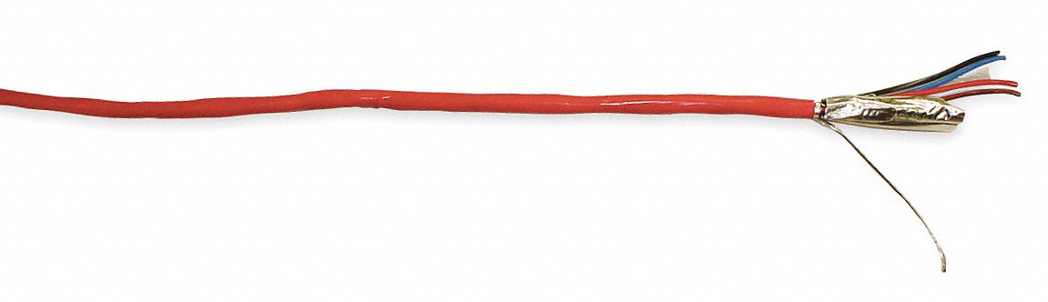 Communication Cable, 20/4, 1000 Ft, Gray