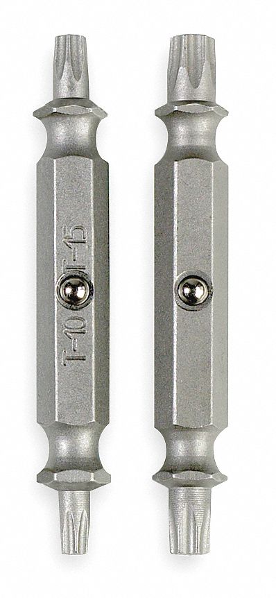 Screwdriver Bit Set, T10, T25, PK 2