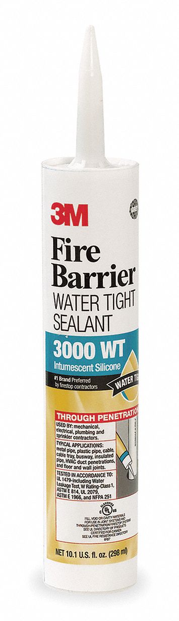 Fire Barrier Sealant, 10.1 oz., Gray