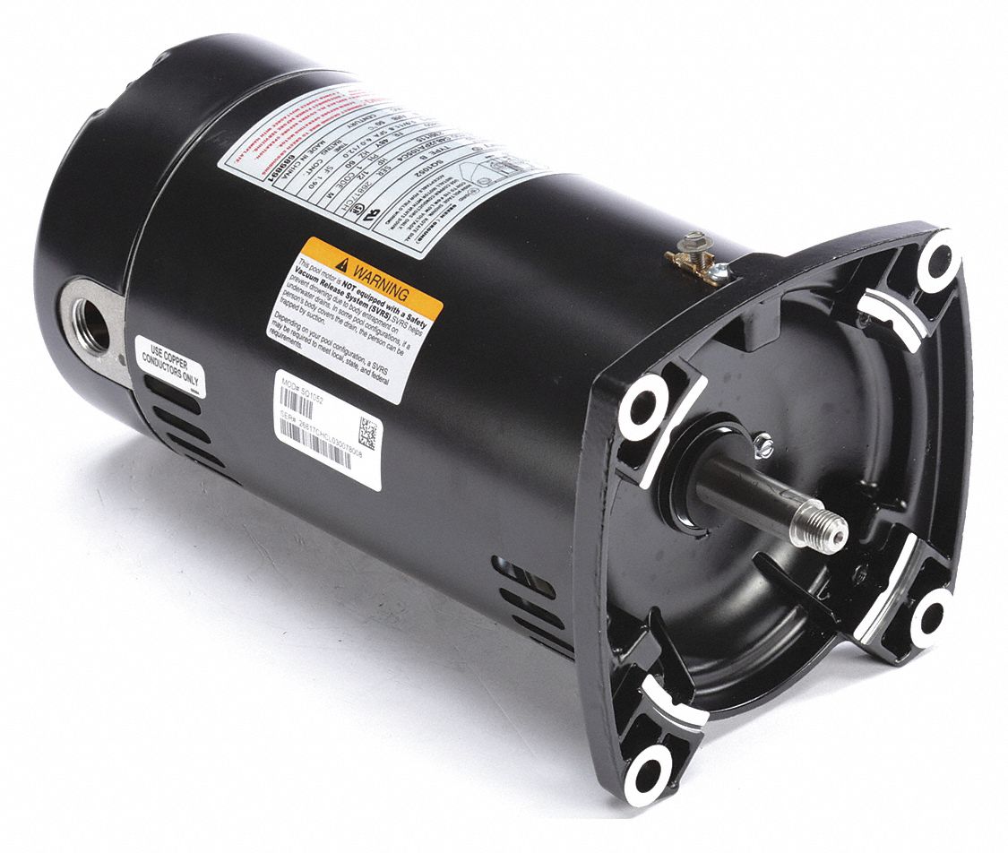 Pump Motor, 1/2 HP, 3450, 115/230 V, 48Y, ODP