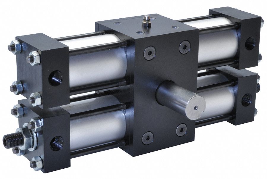 Rotary Actuator, DR, 180 Deg, 2 In Bore
