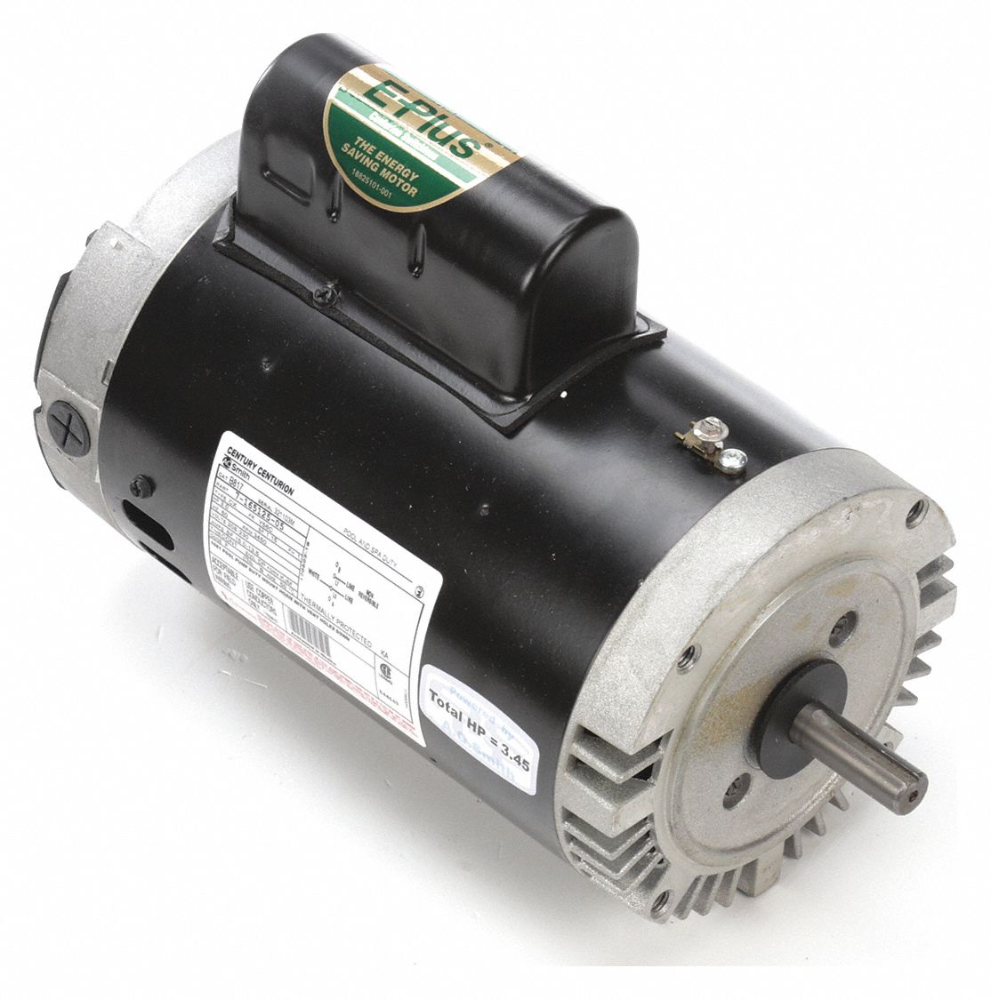 Pool Pump Motor, 3 HP, 3450 RPM, 208-230VAC