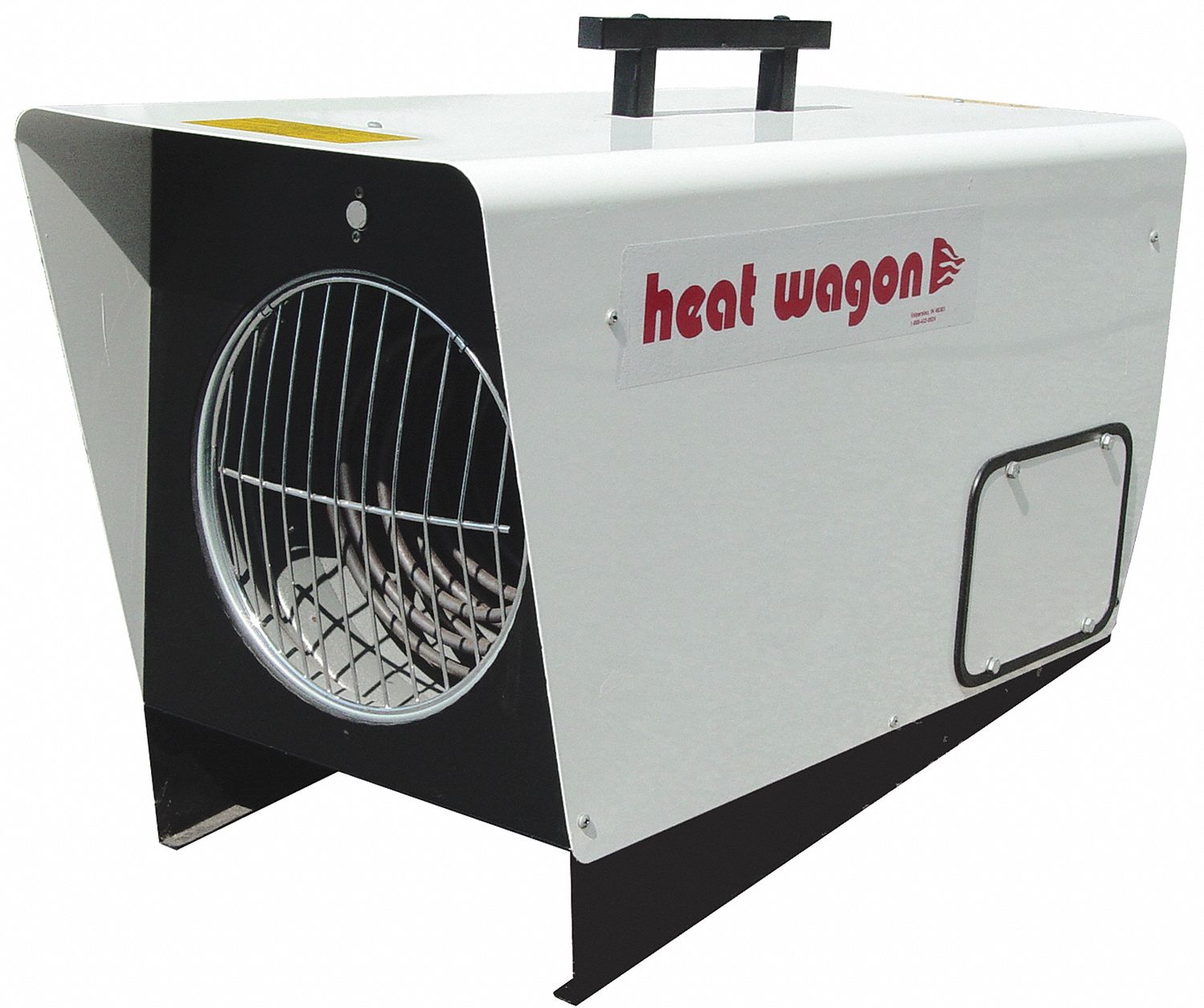Electric Air Heater, Fan Forced, 240V, 3Ph