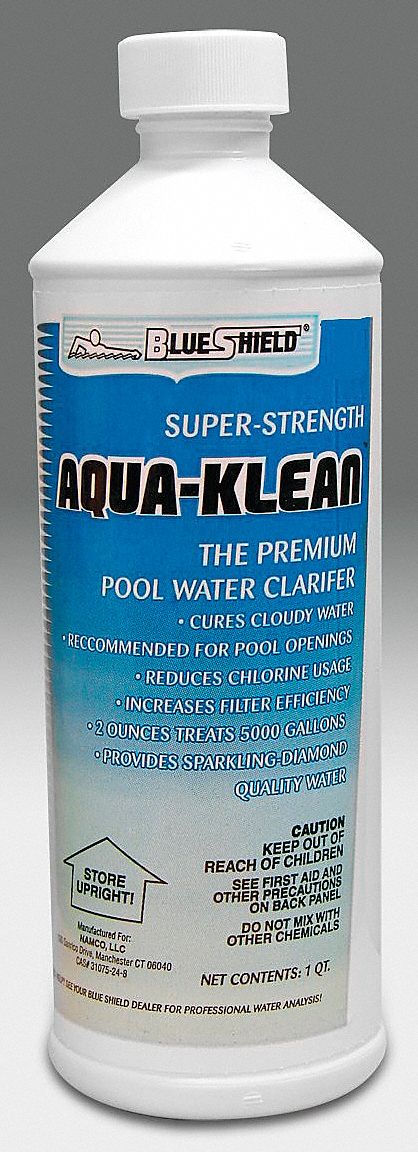Pool Water Clarifier, 1 qt., PK12
