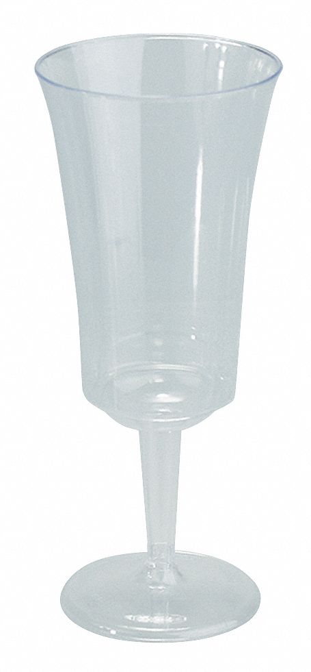 Wine Glass, Disposable, 8 Oz, PK 50