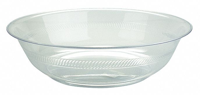 Bowl, 2 Gallon, Clear, PK 24