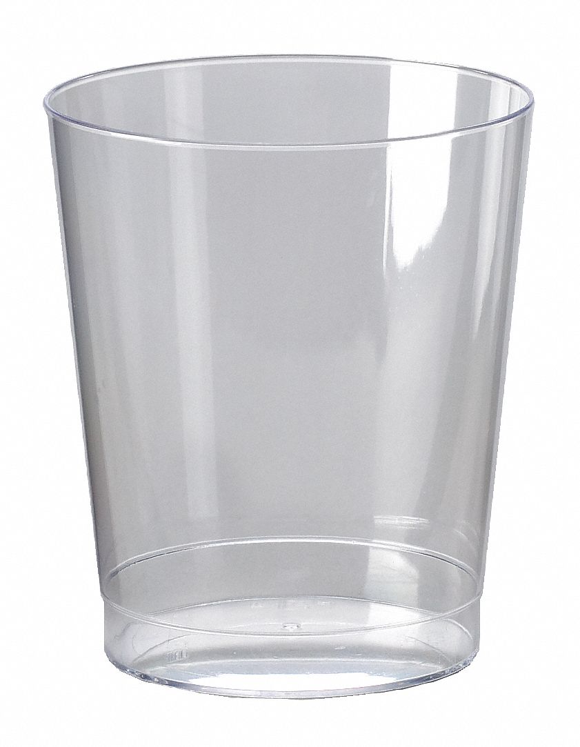 Disposable Tumbler, 7.5 Oz, Clear, PK 500