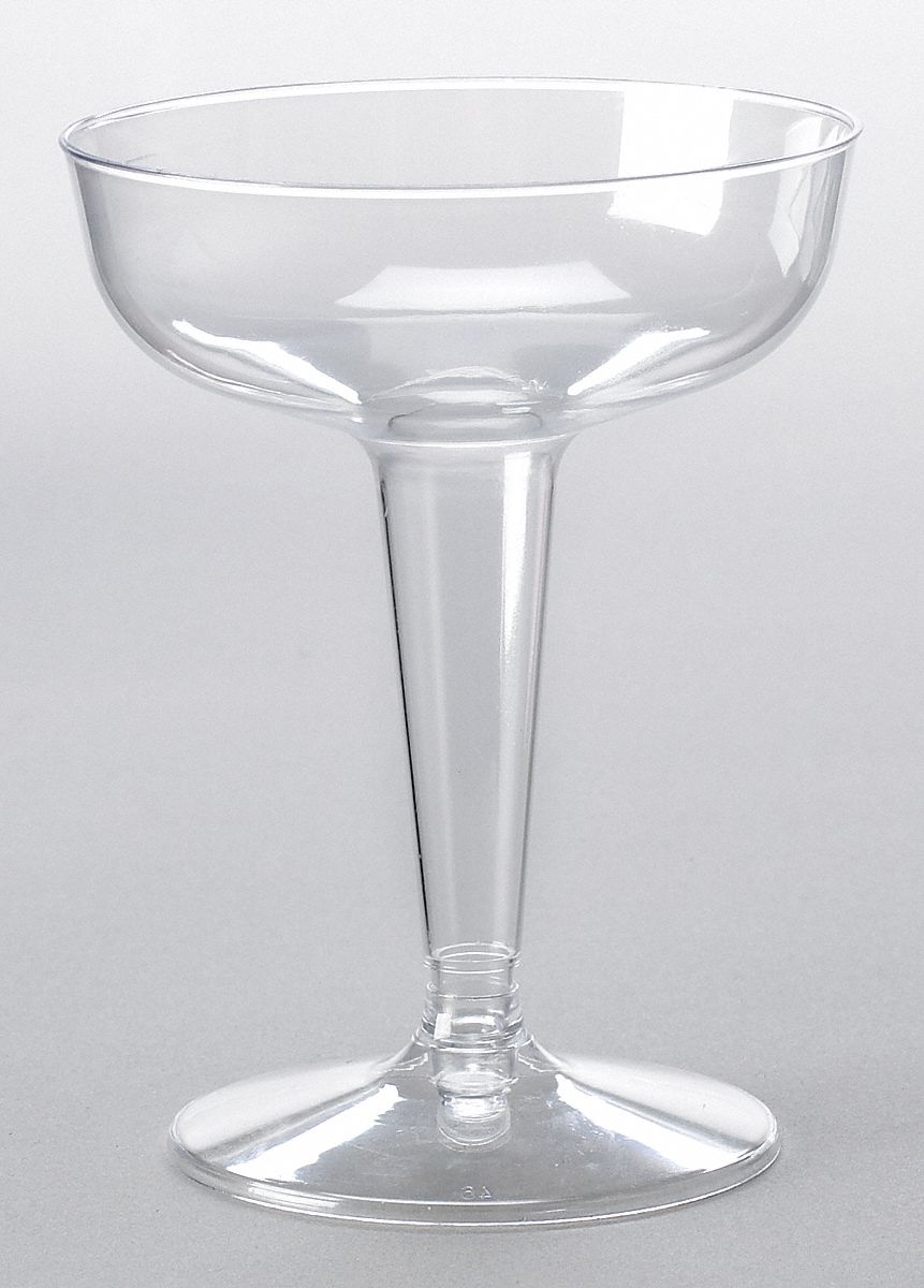 Champagne Glass, Disposable, 4 Oz, PK 500