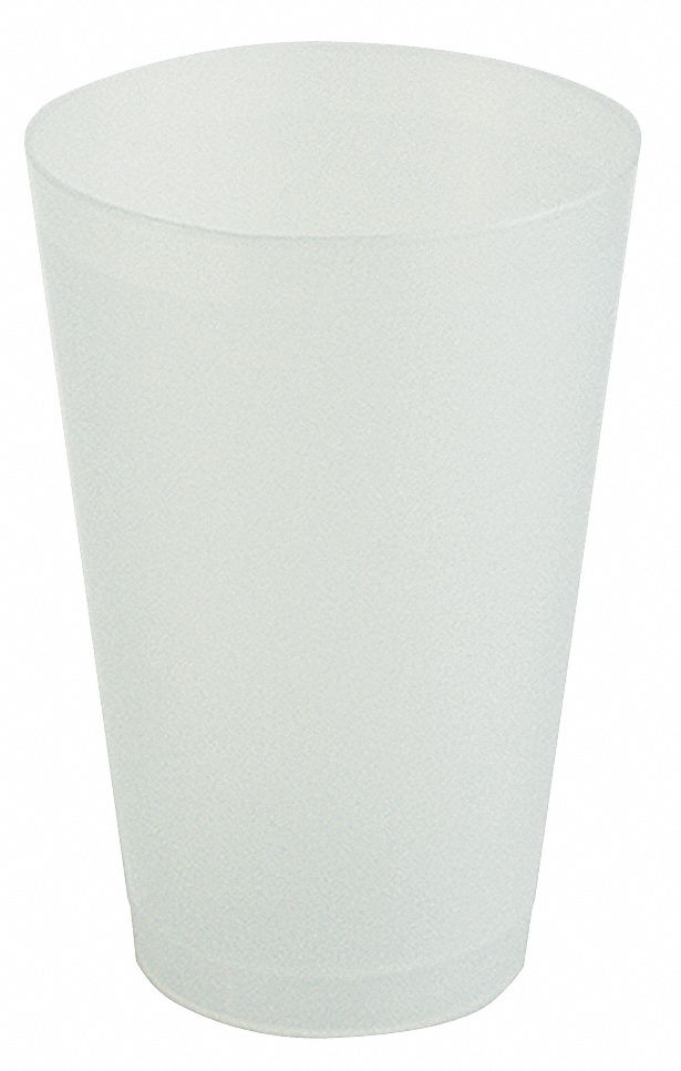 Disposable Tumbler, 12 Oz, Frosted, PK 500