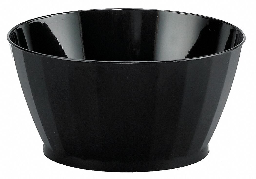 Bowl, 6 Oz, Black, PK240