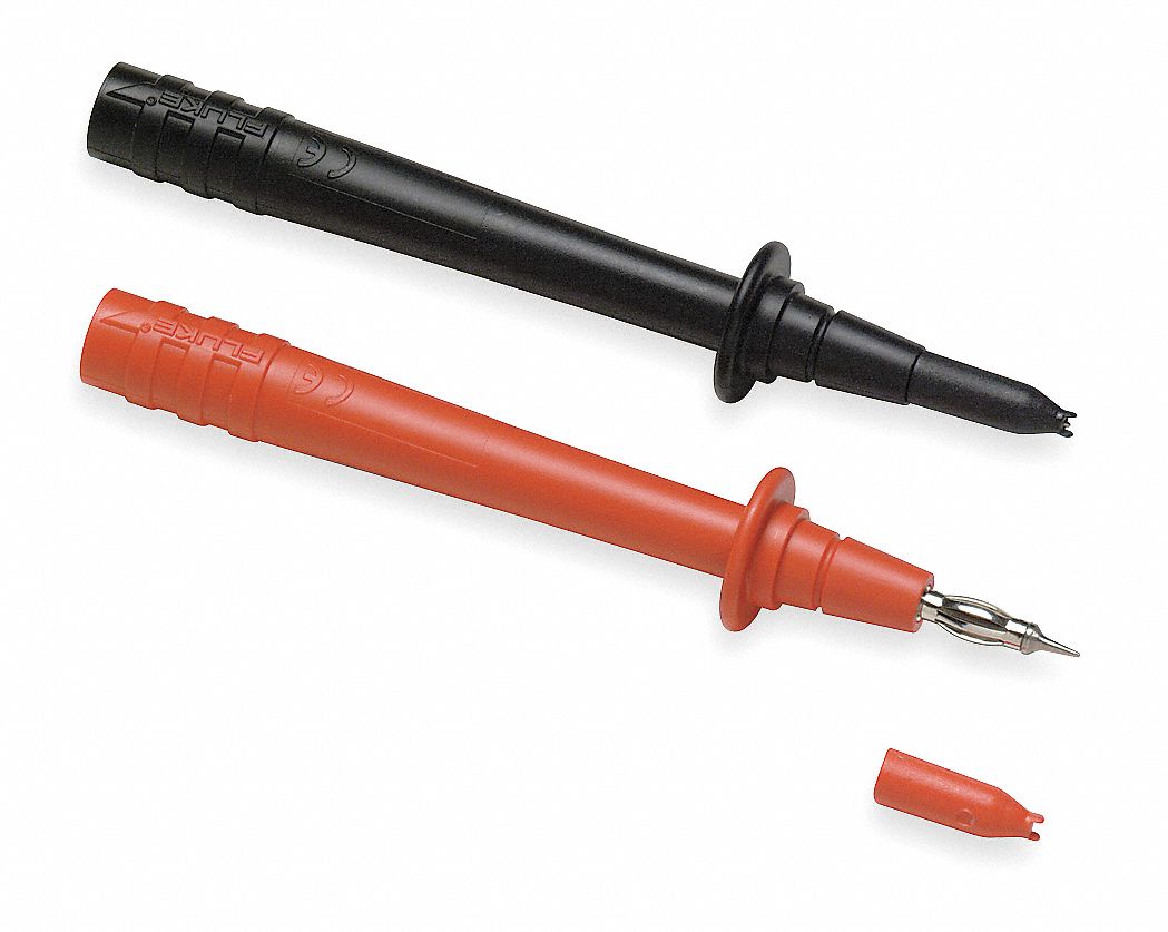 Test Probes, 11/64 In. L, 10A, 1000VDC