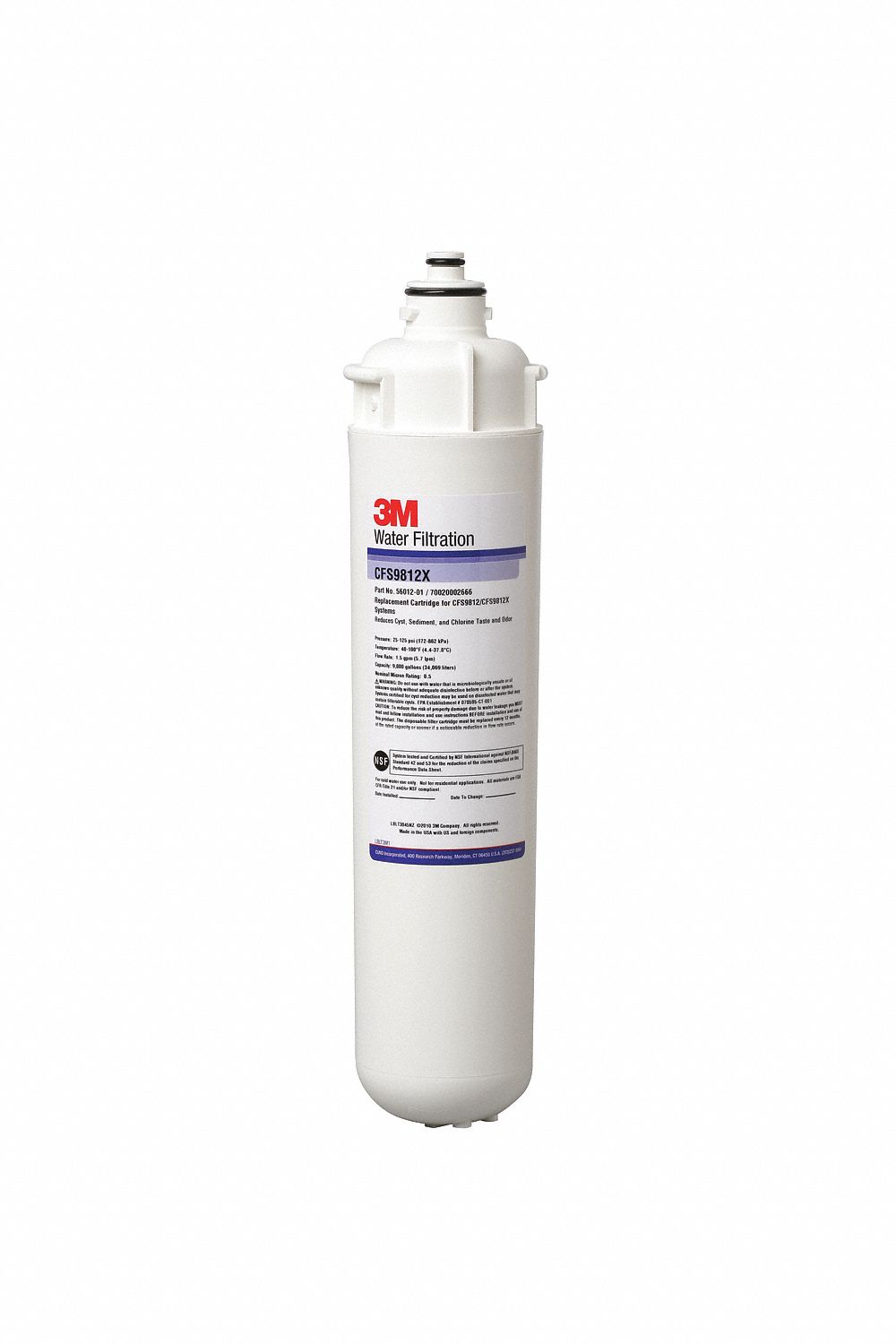 Replacement Filter Cartridge, 1.5 GPM