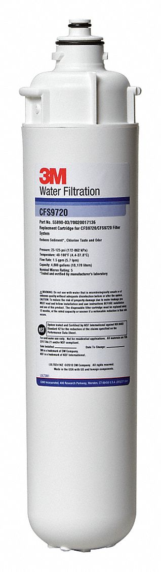 Replacement Filter Cartridge, 1.5 GPM