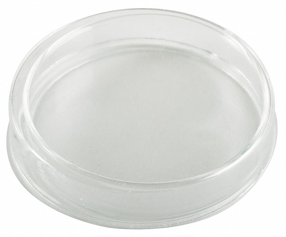 Petri Dish With Cover, Glass, 100mm, Pk 10