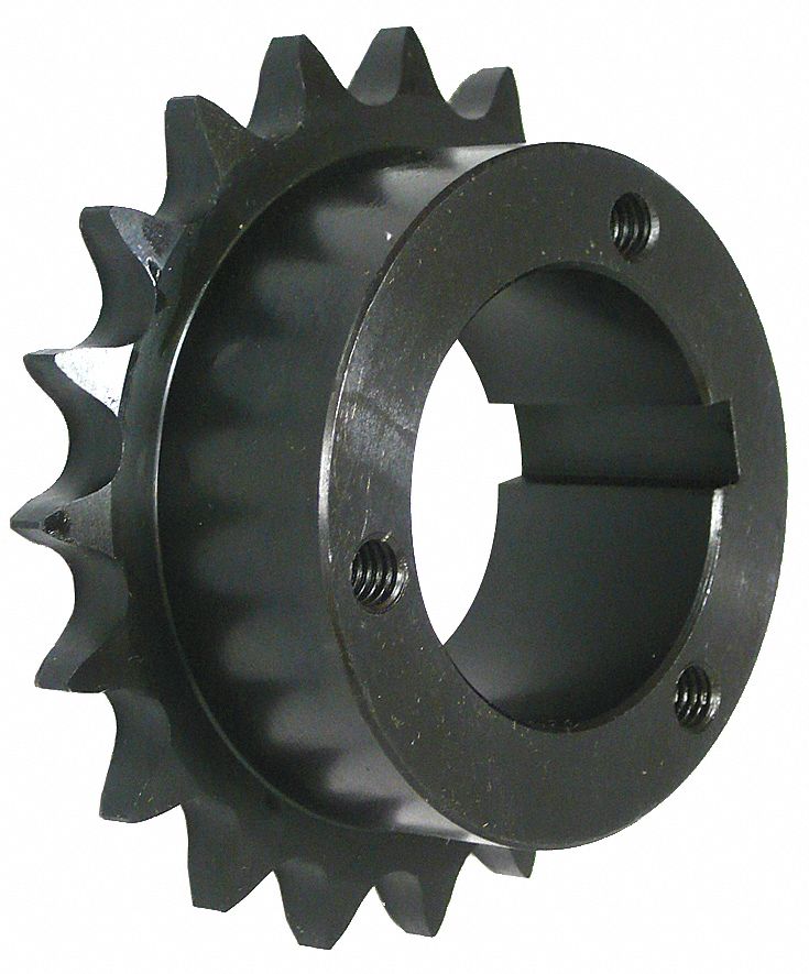 Split Taper Sprocket, #50, O D 3.315 In
