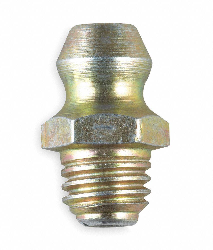 Grease Fitting, Str, M8-1, PK10