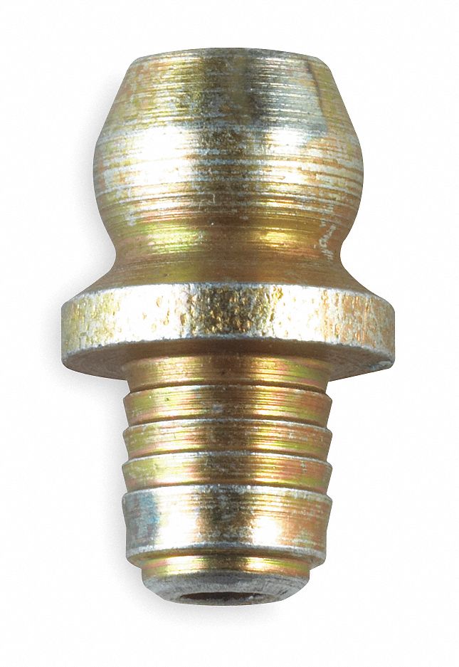 GreaseFitting, Str, OAL.56 In, PK10