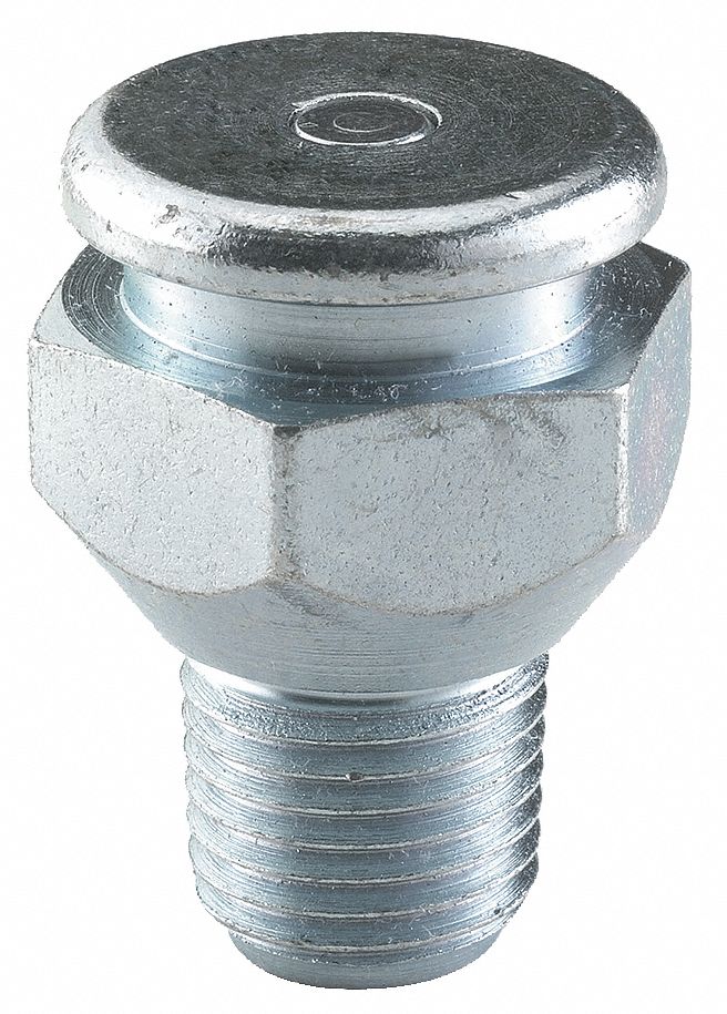 Grease Fitting, Str, 1/4 In, PK10