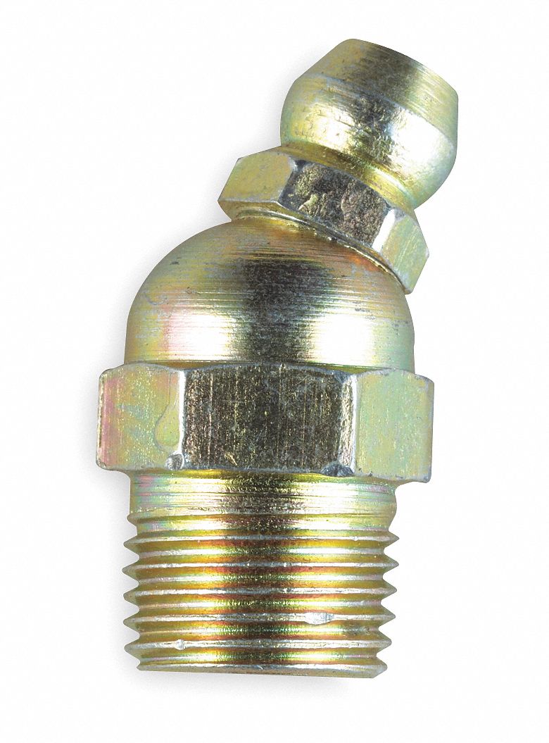 GreaseFtg, 30Deg, 1/8-27, SS, PK10