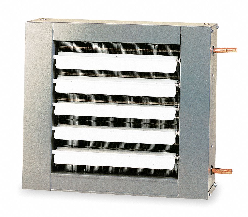 Hydronic Unit Heater, 18 In. W, 245 cfm