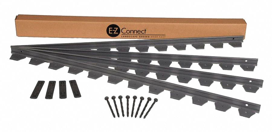 No-Dig Landscape, Edge Project Kit, BLACK