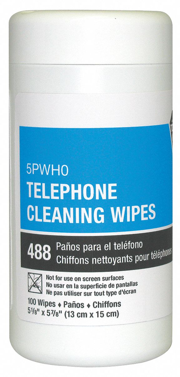 Telephone Cleaning Wipes PK100