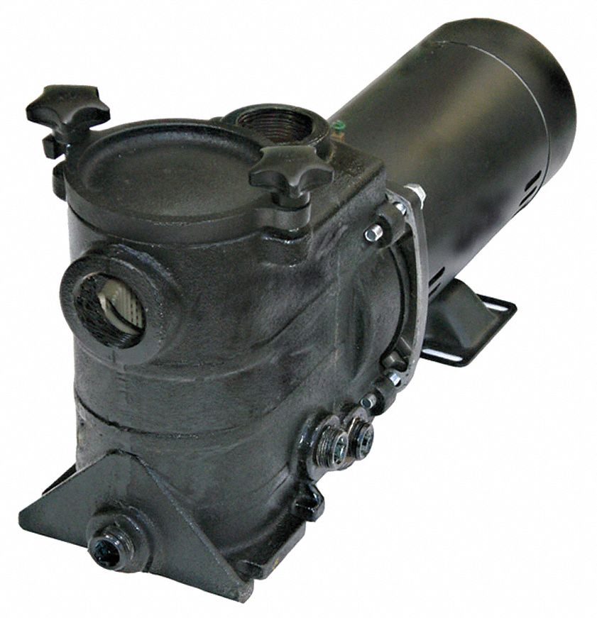 Cast Pump, 1 HP, 3450, 115/230V