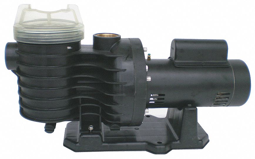 Plastic Pump, 5 HP, 3450, 230V