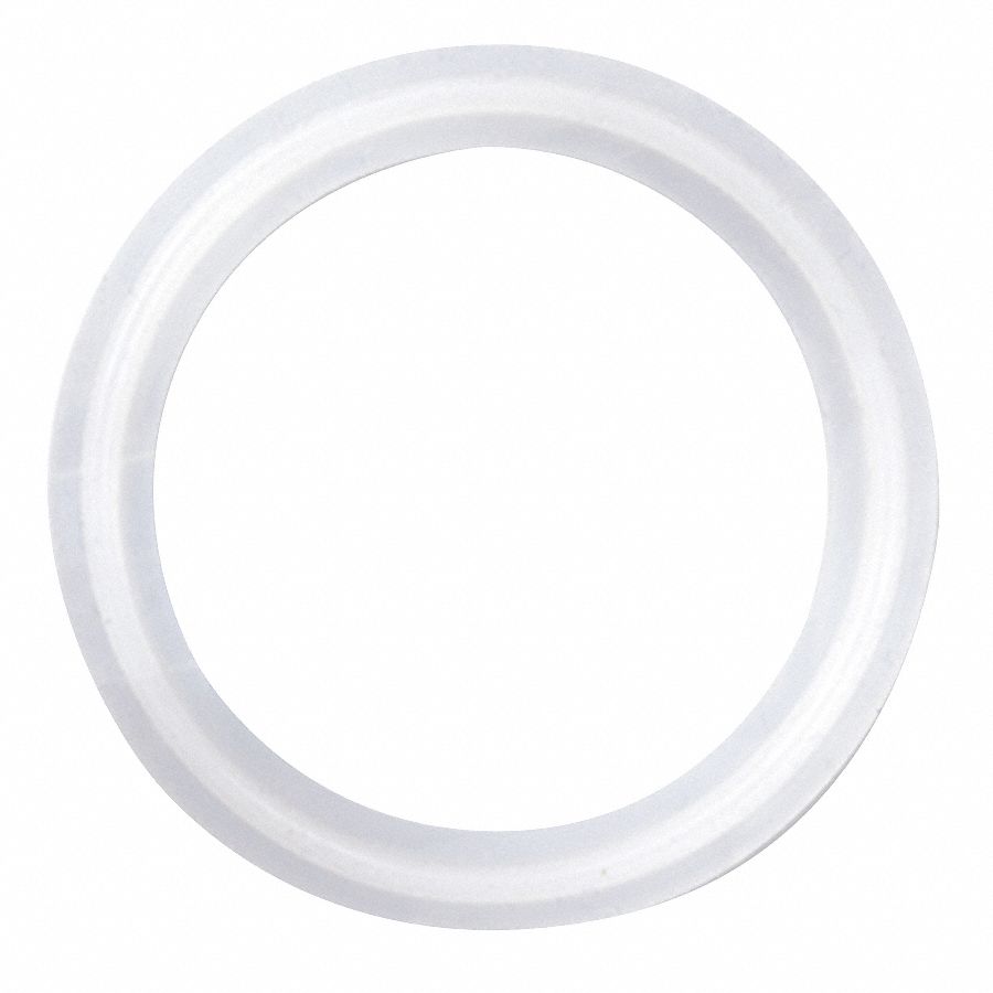 Gasket, Size 1 In, Tri-Clamp, PTFE