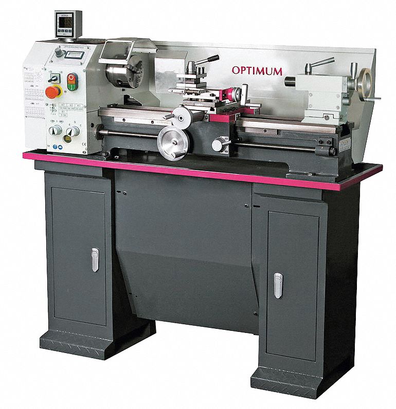 Bench Lathe, 11x27, 1HP, VS, 1 Phase
