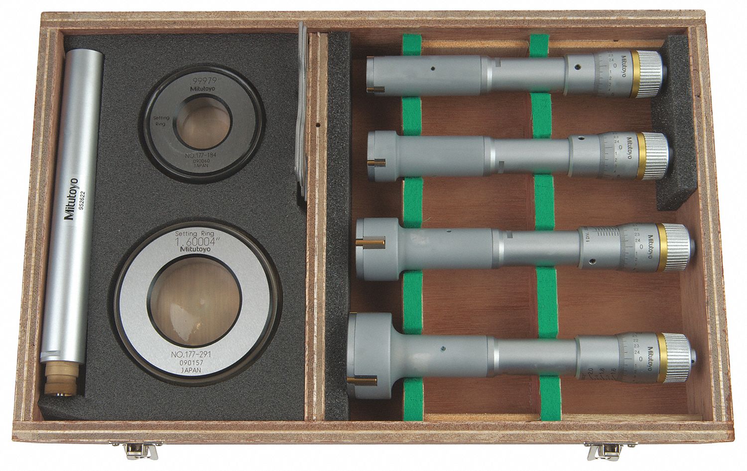 Bore Gage Set, Holtest, 0.8-2 In