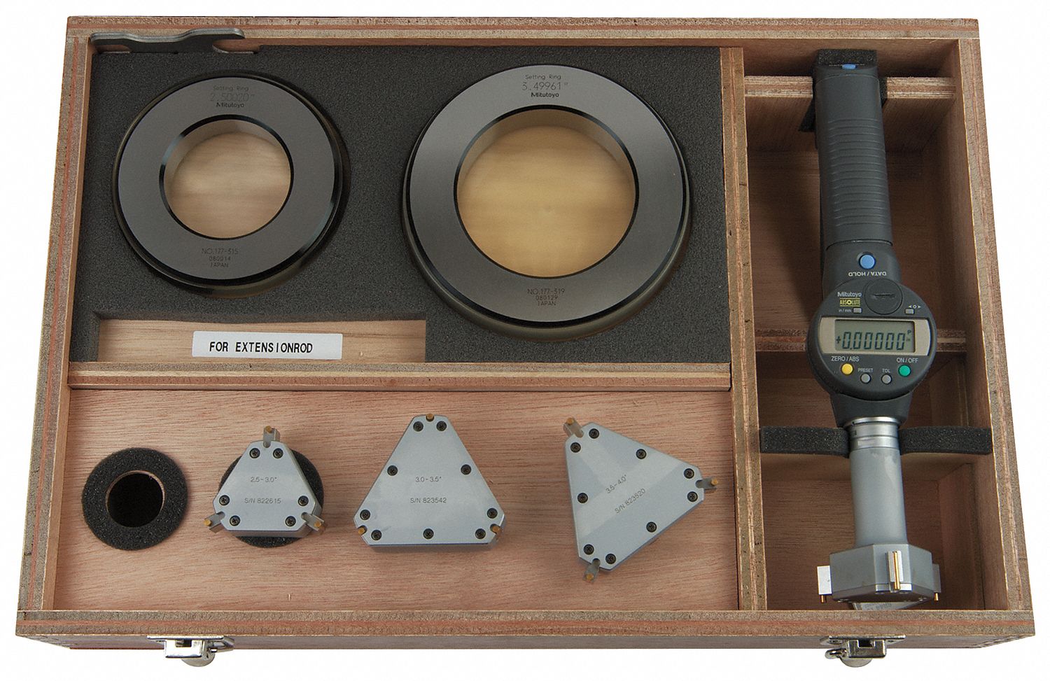 Bore Gage Set, Borematic, 2-4 In