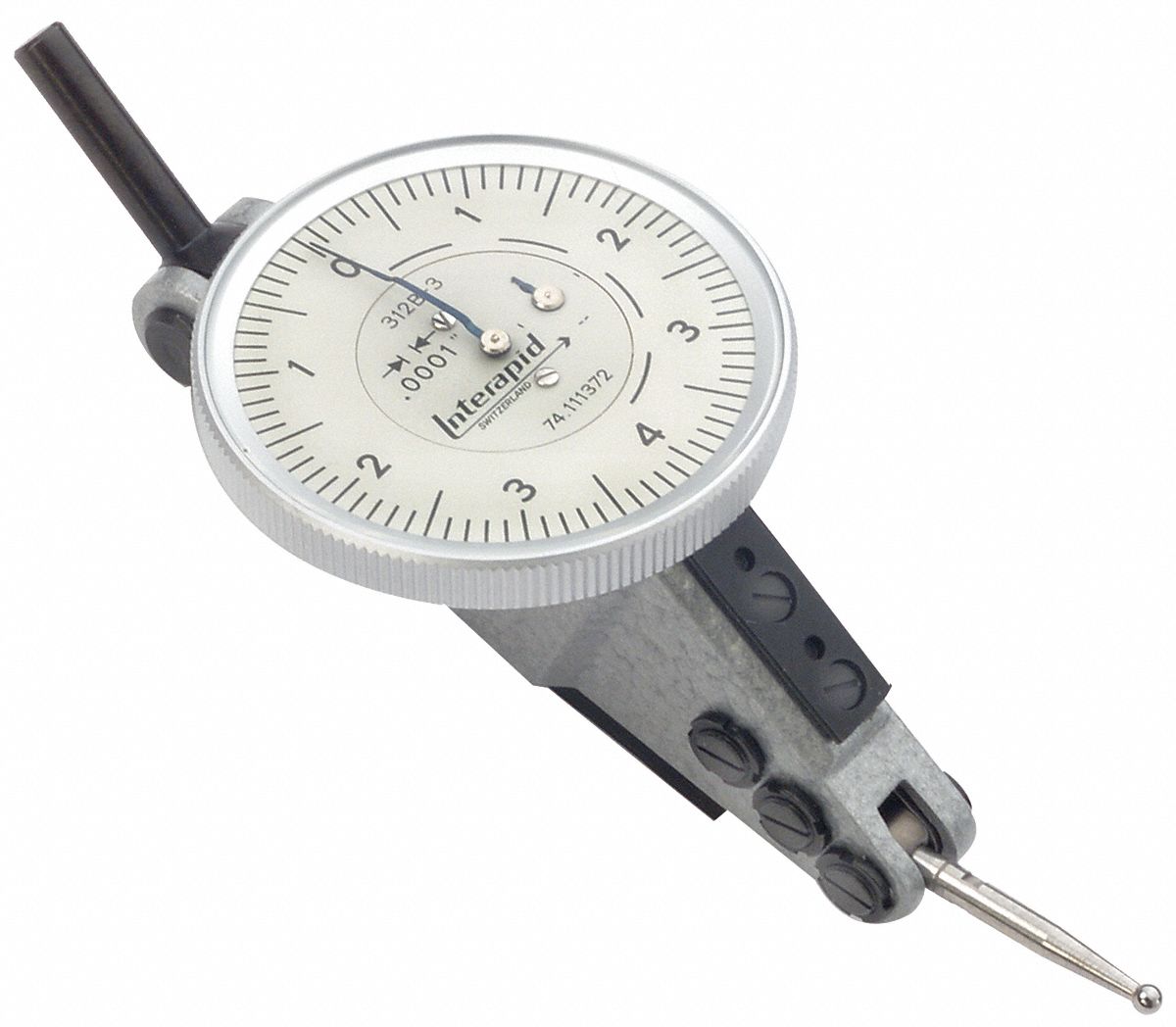 Dial Test Indicator, 0-0.012 In, Hz, White