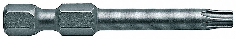 Torx Power Bit, T10, 6, PK 5