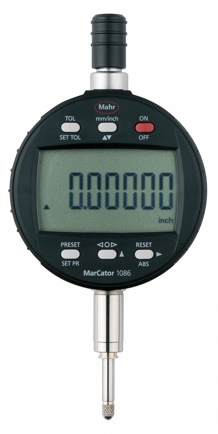 Electronic Digital Indicator, 0.500 In